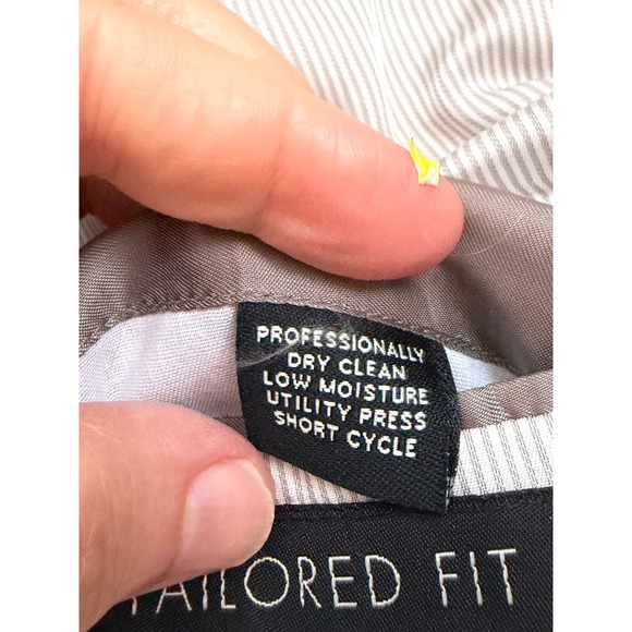 Jos A Bank Signature Silk Sport Coat Tan 40 Short Blazer Mens Jacket Derby - Picture 10 of 14